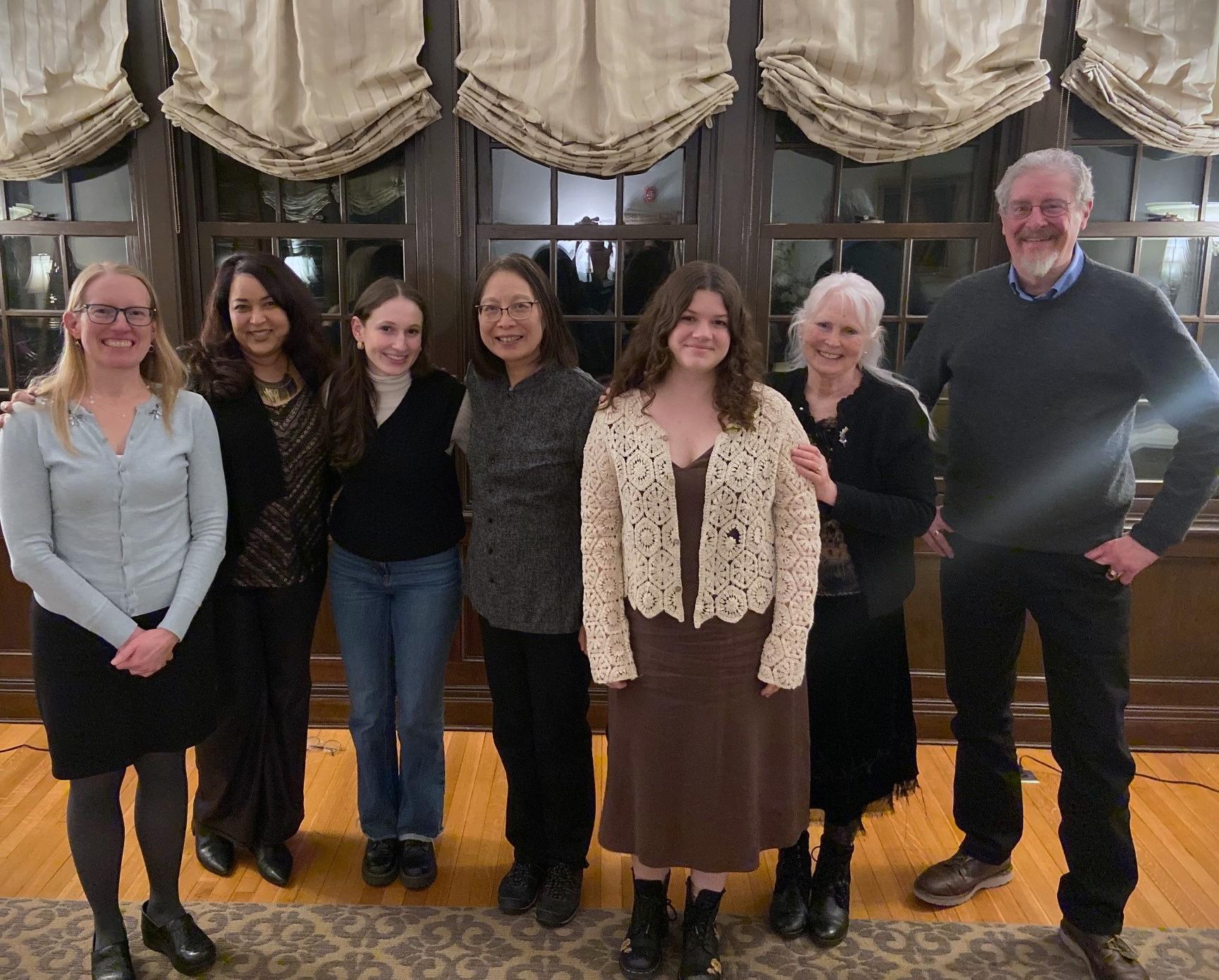 Backus Prize Dinner 2024 group photo